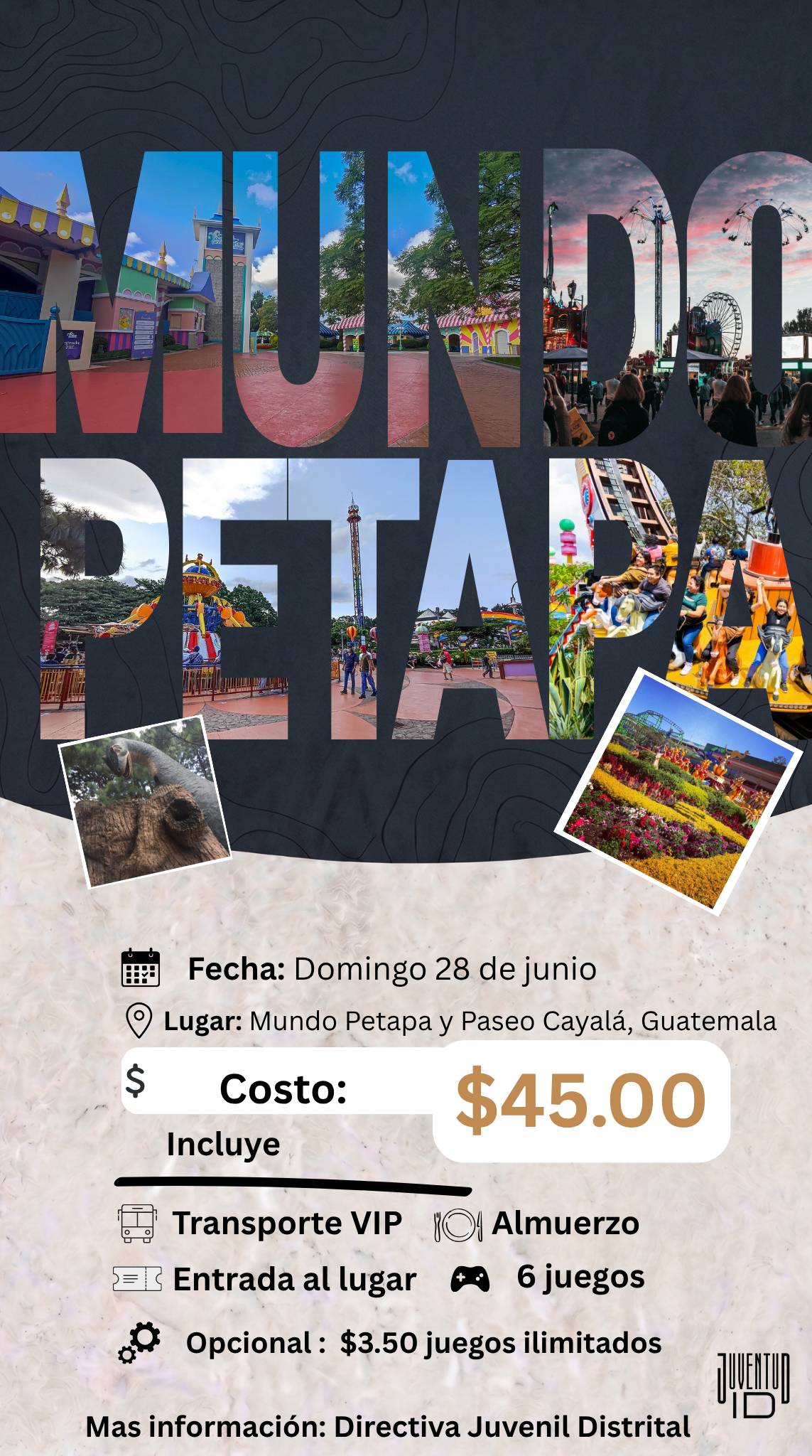 Mundo Petapa y Paseo Cayalá en Guatemala